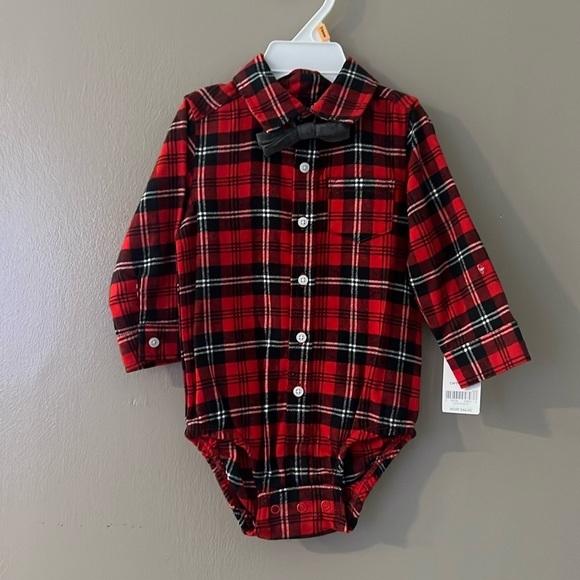 NWT Button Up Onesie - Picture 1 of 3